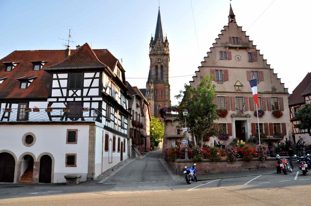 L'Hôtel de Ville de style renaissance, Dambach-la-Ville